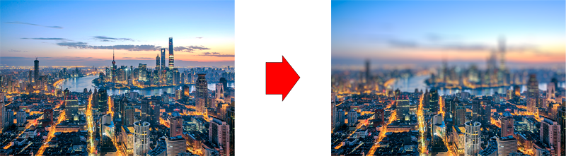 photoshop實現(xiàn)圖片景深鏡頭效果